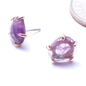 ISO!! Buddha Jewelry Organics I Like It Rough threadless end, white or rose gold